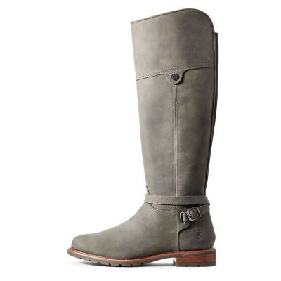 Ariat Carden Waterproof - Lange Laarzen Grijs Dames - 38762-259